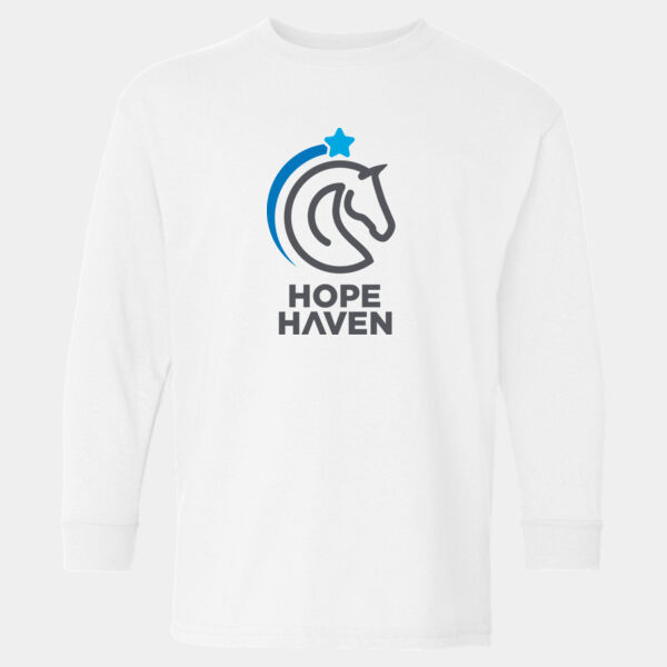 Gildan Youth Printed Long Sleeve Thumbnail
