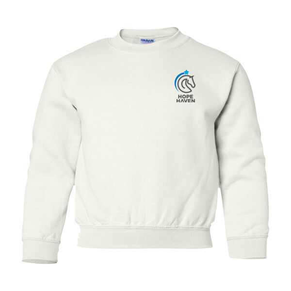 Gildan Youth Printed Crewneck Thumbnail